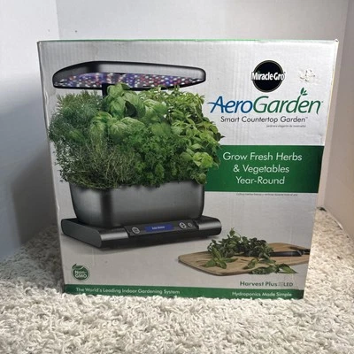 Miracle-Gro AeroGarden Harvest Plus encimera inteligente jardín 100643 caja abierta Foto 1 de 3
