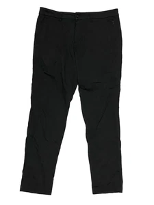 Lululemon Pants Mens 36x30 Black ABC Classic Fit Warpstreme Office Golf - Picture 1 of 10