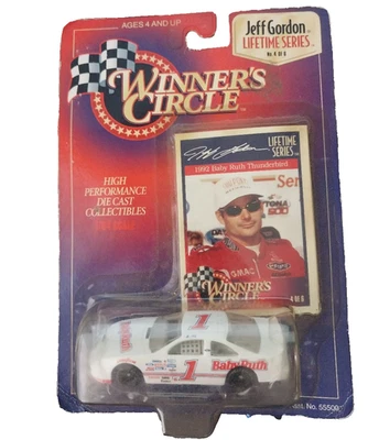Winners Circle Jeff Gordon Lifetime Series 1992 Baby Ruth Thunderbird 4 de 6 Foto 1 de 2