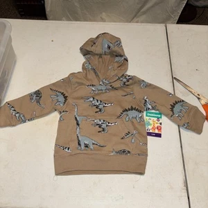 Granimals Hooded Sweatshirt With Dinosaurs size 12 M new With tag - Picture 1 of 5