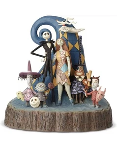 Enesco Disney Traditions Jim Shore Nightmare Before Christmas auswendig geschnitzt - Bild 1 von 7