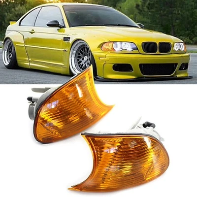 Front Turn Signal Light With Yellow Lens For BMW 323Ci 328Ci 01 325Ci 330Ci 2000 - Image 1 of 4