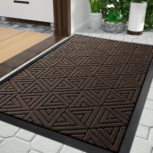 Front Door Mat Outside Entrance 29.5 x 17, Waterproof and Washable Outdoor Ma... - Picture 1 of 9