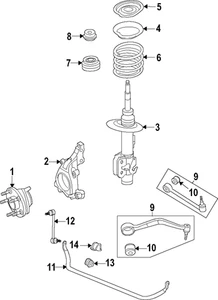 Genuine GM Passenger Side Handling Link 23105015 - Picture 1 of 2
