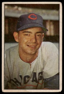 1953 Bowman Color #42 Tommy Brown Chicago Cubs Very Good 50338 - Picture 1 of 2