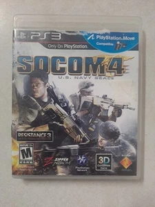SOCOM 4: US Navy SEALs (Playstation 3, 2011) Missing Manual PS3 - Picture 1 of 3
