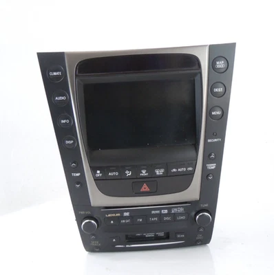 Lexus GS430 2006 06 navegación GPS radio unidad principal OEM Mark Levinson Foto 1 de 4