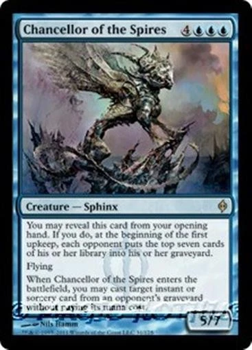 MTG - CHANCELLOR OF THE SPIRES - New Phyrexia (R) - Image 1 of 1