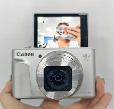 Canon PowerShot SX730 HS  20.3 MP W/40x Optical Zoom &3" Tilt LCD Digital Camera - Image 1 of 4