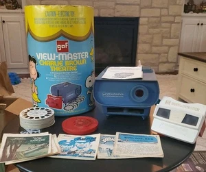 VTG GAF Electric View Master Charlie Brown Theatre Reels and Many Other Reels! - Picture 1 of 13