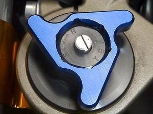 Zero Dsr 2014-2020 Vorne Gabel Vorspannung Regler Blau Klinge B6G - Picture 1 of 12