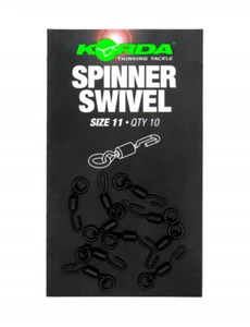 Korda Spinner Ring Swivel Size 11 10pcs Carp Fishing Terminal Tackle - Picture 1 of 1