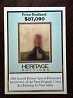 2023 Heritage Auctions National PROMO 1960 Arnold Palmer SI Cover Art **READ