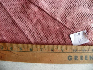Dark Pink Chenille Fabric / Upholstery Fabric 1 Yard R91 - Picture 1 of 1