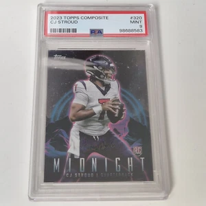 CJ Stroud 2023 Topps Composite Midnight #320 PSA 9 Houston Texans Rookie RC Card - Bild 1 von 2