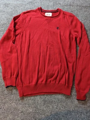 Stafford Prep Men's Small Red Knit Sweater / Cardigan 100% Cotton / Algodon - Image 1 of 4