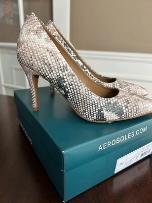 Aerosoles Deal Breaker Talla 7 Bronceado/Serpiente Foto 1 de 4