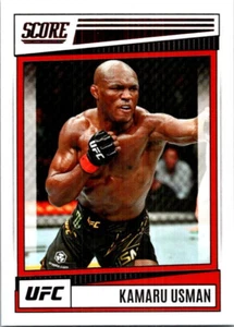 2022 Panini UFC Chronicles Bronze Score #195 Kamaru Usman - Picture 1 of 2
