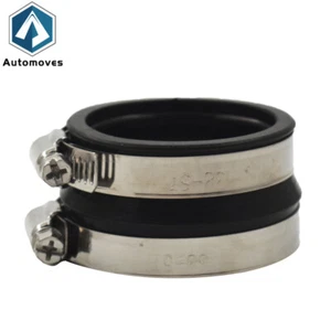 Rubber Carburetor Boot Flange W/Clamps for Can-Am Bombardier Ds 650 2000-2007 - Bild 1 von 9