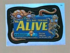 2006 Wacky Packages All New Series 3 (ANS3) "ALIVE" F6 Foil Sticker