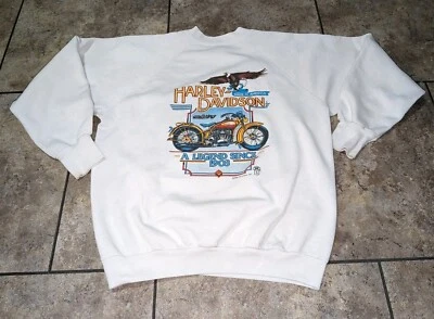 Sudadera Harley Davidson 1988 vintage para hombre S/M para mujer M/L Foto 1 de 4