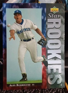 1994 Upper Deck RC #24 Alex Rodriguez Star Rookies Baseball Card  - Picture 1 of 2