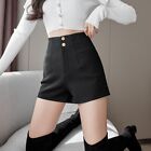Stylish Shorts Pants Solid Straight All-Match Fashion High Wais Korean