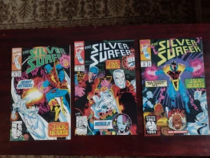 The Silver Surfer #76 77 78 - Jack of Hearts, Nebula! Morg! 1993 NM/NM+ - Picture 1 of 8