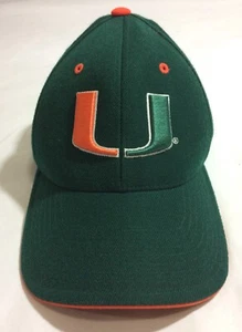 Vintage University of Miami Hurricanes Snapback Hat by Colosseum Athletics - Picture 1 of 8