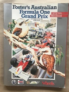 Autógrafo A Jones del programa Fórmula Uno F1 Grand Prix Australia 1986 y 2 más - Imagen 1 de 3