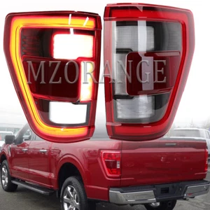 For 2021-2023 Ford F150 Incandescent Upgrade Raptor Style LED Tail Lights Lamps - Picture 1 of 11