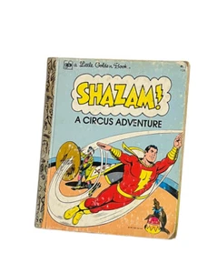 Shazam! A Circus Adventure by Bob Ottum Little Golden Book 1977 - Imagen 1 de 2