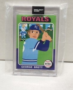GEORGE BRETT Topps Project 2020 by Keith Shore ~ ROYALS
