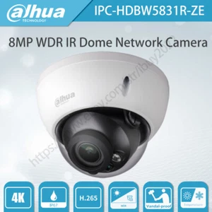 IPC-HDBW5831R-ZE 8MP 4x Zoom 2.7-12mm IR50m PoE IP67 IK10 IP Dome Camera - Picture 1 of 2
