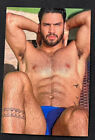Photo Hot Sexy Stud Muscular Hunk Shirtless Male Hairy Chest Man 4x6 Picture