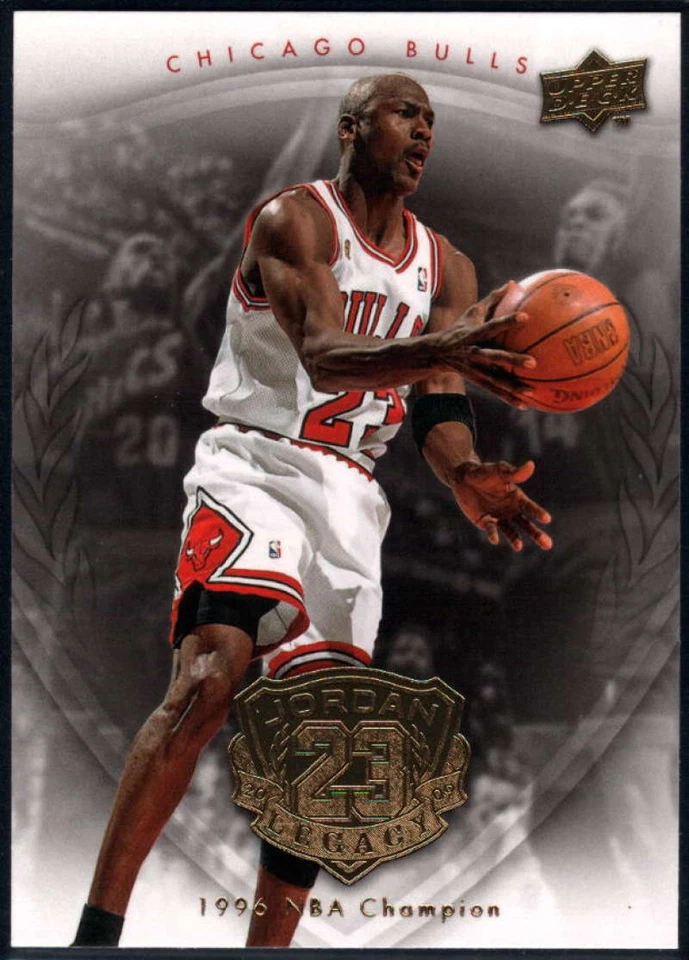 2009-10 Upper Deck Michael Jordan Legacy Hall Of Fame Edition Card #80  NM-MT - Image 1 of 1