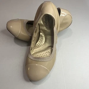 Dexflex Women 6W Classic Chic Comfort Versatile Scrunch Ballet Flats Effortless - Picture 1 of 9