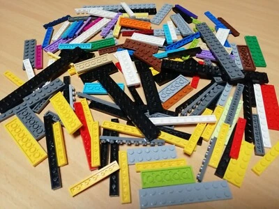 LEGO Konvolut lange schmale PLATTEN viele Farben und Längen - Bild 1 von 4