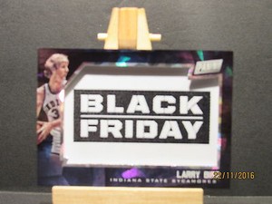 2015 Panini Black Friday Manufactured Patches Cracked Ice #8 Larry Bird NO SN