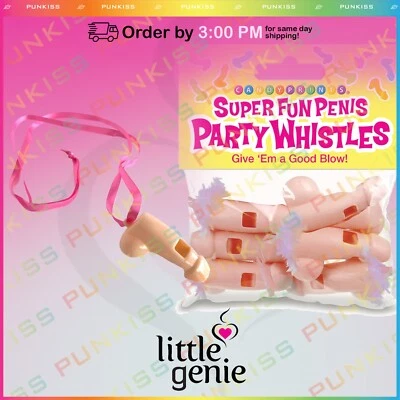 CANDYPRINTS Bachelorette Party Favor Penis Shaped Whistles💋Fun Friends Party Game Gag Gift