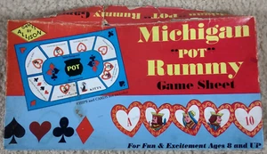 Michigan "Topf" Rommé Papier Spiel Blatt von Allison Industries # 1130-200 - Bild 1 von 5