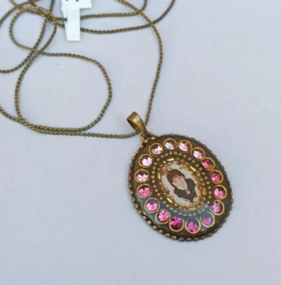 Collar Michal Negrin Colección Harry Potter? Tonos de Cristales Rosa Regalo Nuevo Foto 1 de 4