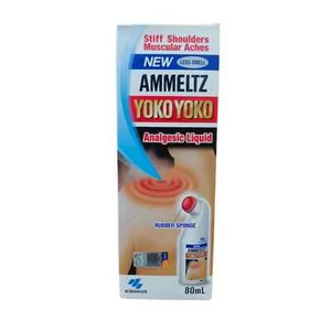 NEW AMMELTZ Yoko Yoko Analgesic Liquid Relief Muscle Pain 1 x 80 ml - Picture 1 of 5