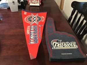 New England Patriots Fan Lot 1986 Super Bowl banner - Picture 1 of 1