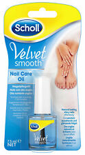 Scholl Velvet Smooth Nail Care Oil 7.5ml - Buy 1,2 or 3 Natural Look Shiny Nails