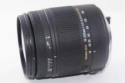 [N.MINT/In Box]Sigma 18-250mm f/3.5-6.3 DC Lens For PENTAX From JAPAN #u8078 - Image 1 of 4