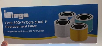 DOIS filtros de ar amarelos absorventes de toxina para cuidados com animais de estimação ajuste LEVOIT Core 300-P Core 300S-P - Imagem 1 de 4