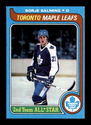 1979 Topps #40 Borje Salming AS2 NM/NM+ X3569230 - Image 1 of 3