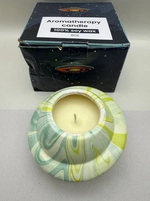 Outdoor Green Large Citronella Candle, Ceramic, 100% Soy, Outdoor Citronella.. - Image 1 of 4