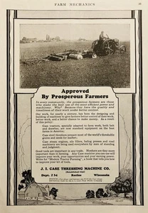 1924 AD.(XH82)~J.I. CASE THRESHING MACHINE CO. RACINE, WIS. TRACTORS & THRESHERS - Picture 1 of 1